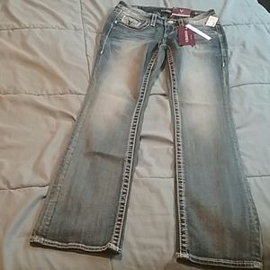 Boot cut slim Jeans